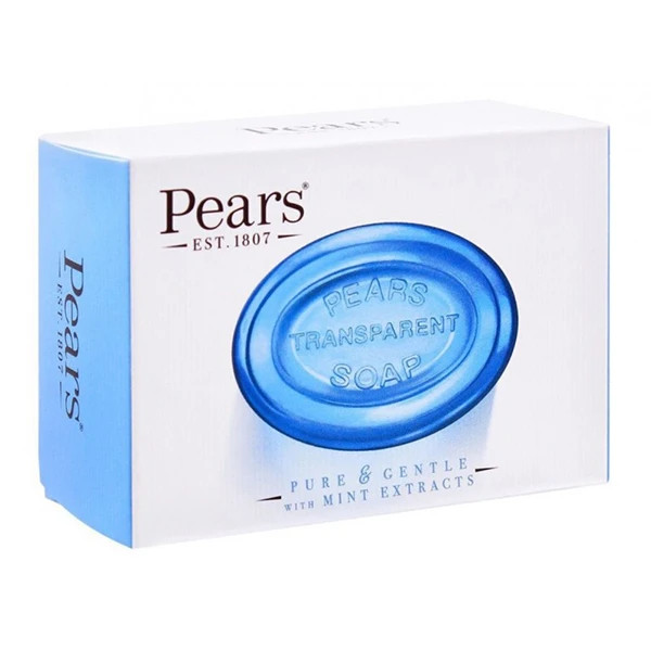 صابون پیرز آبی تسکین دهنده پوست Pure & Gentle مدل Mint Extracts